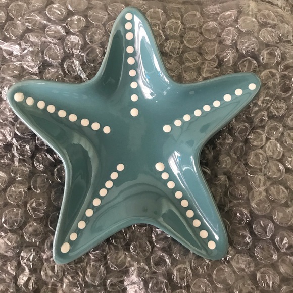 Thirty-One retired starfish Keepsake Tray - Picture 2 of 3